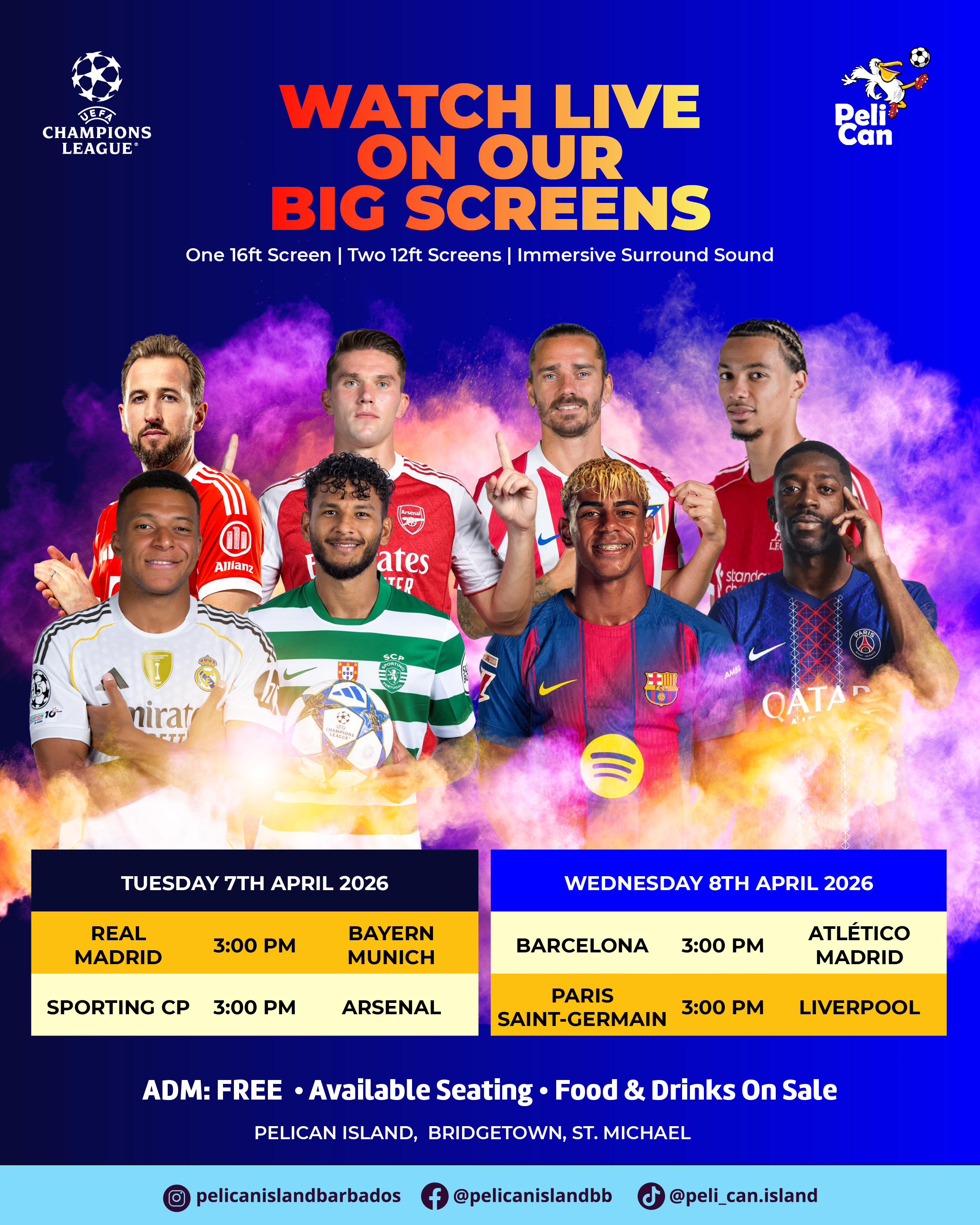 Midweek Matches: UEFA Champions League Watch Party