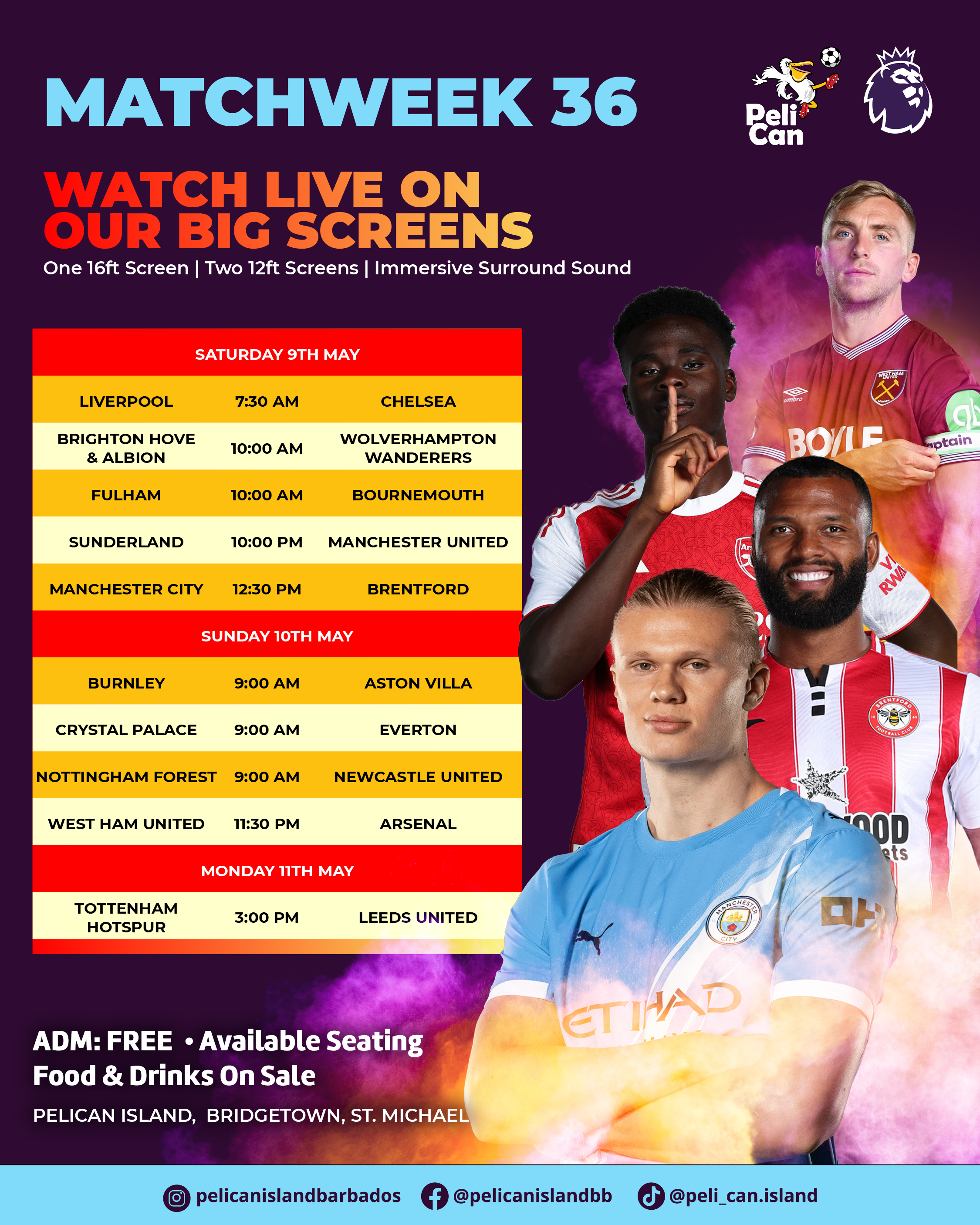 Matchweek 36: Premier League Watch Party