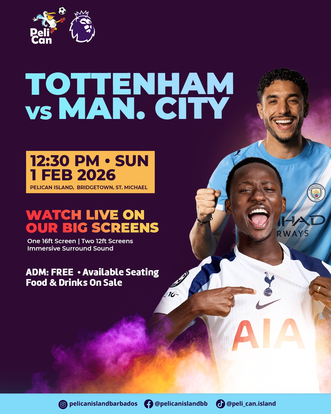 Premier League: Tottenham vs Manchester City Watch Party