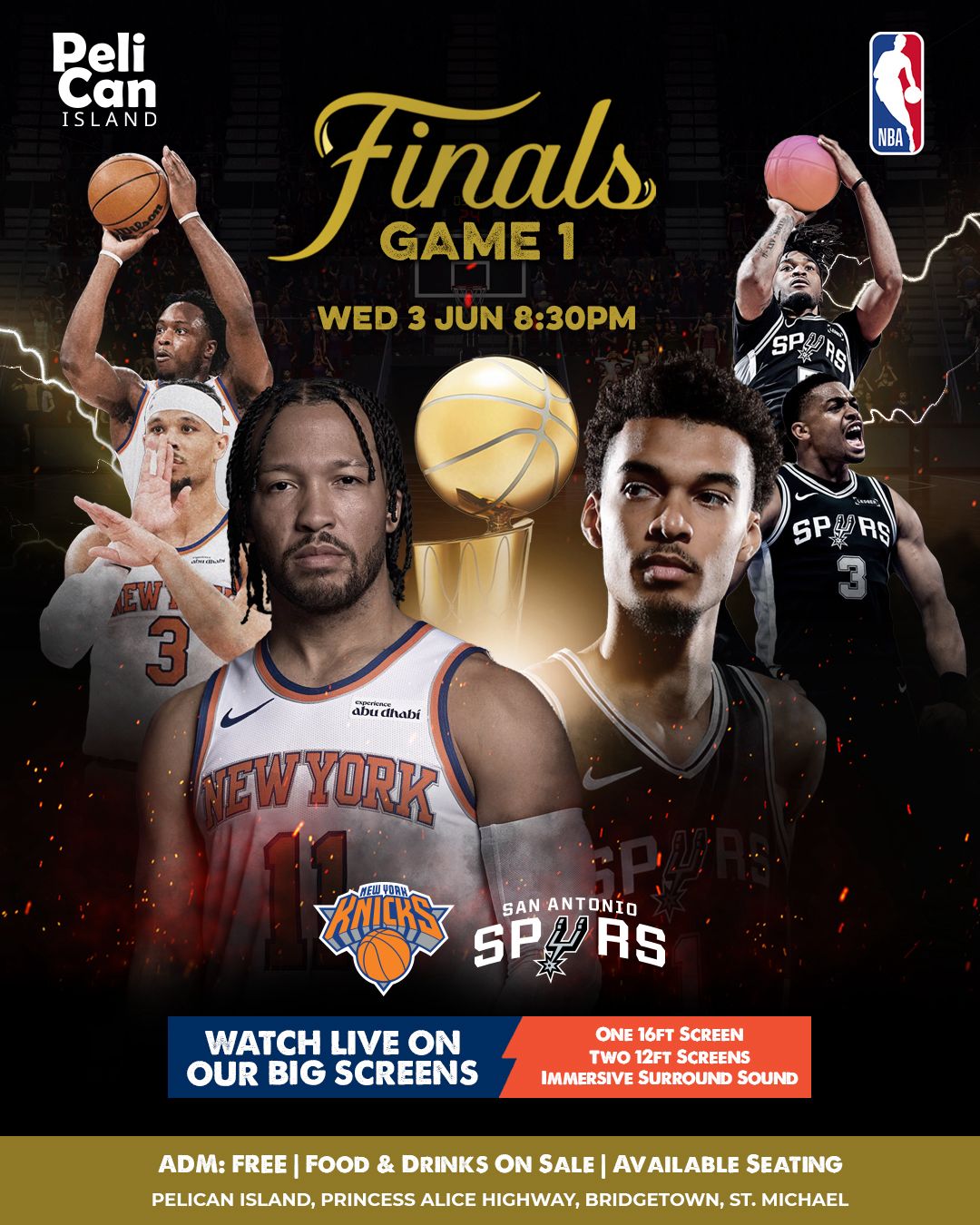 NBA Finals: New York Knicks VS San Antonio Spurs Watch Party