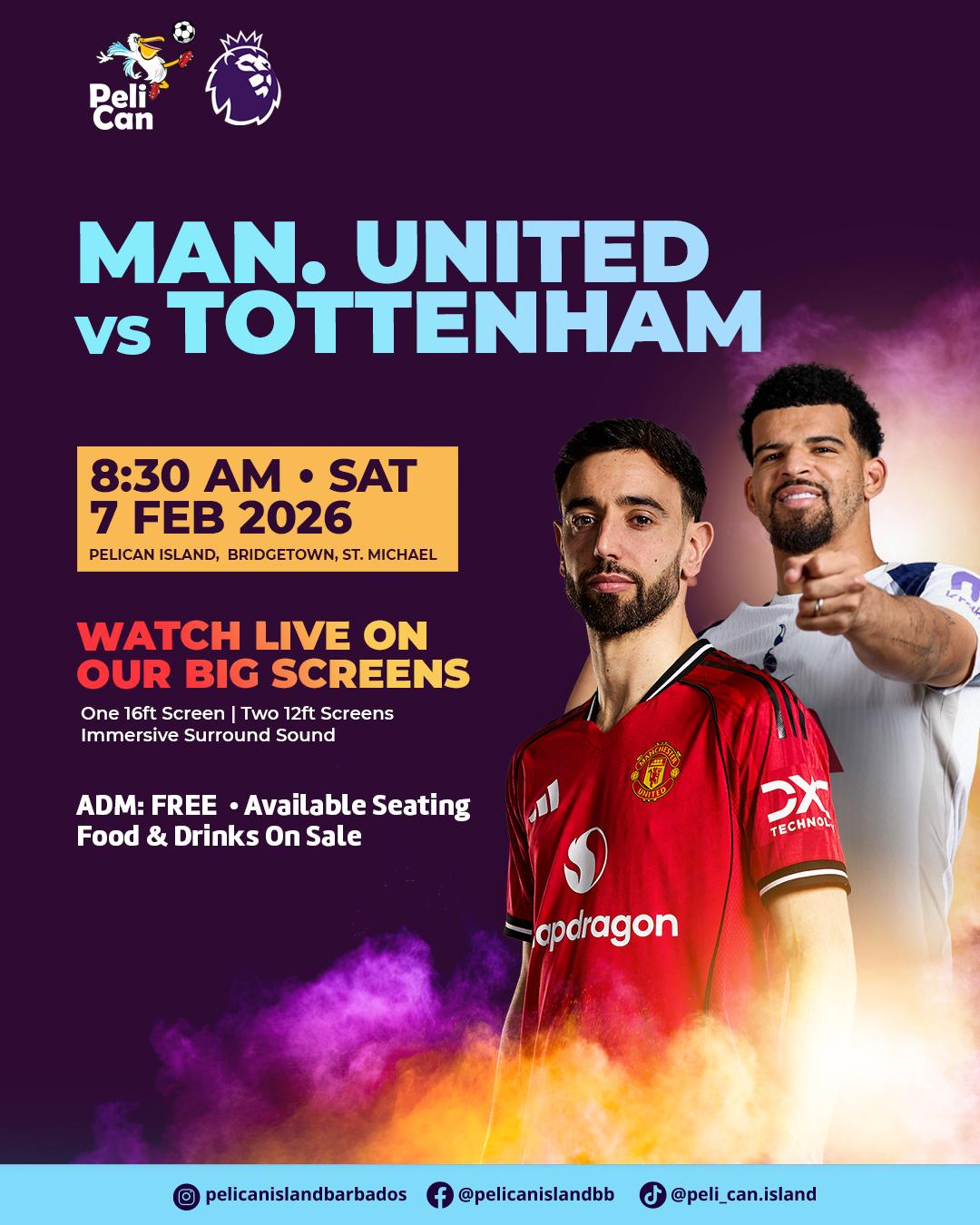 Premier League:  Manchester United vs Tottenham Watch Party